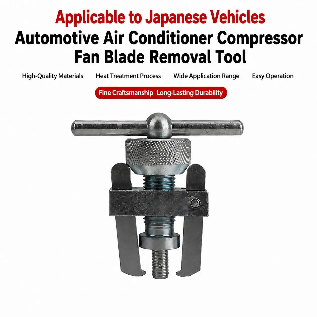 Car Air Conditioning Compressor Fan Disassembly And Assembly Puller Maintenance Two Claw Puller Tool
