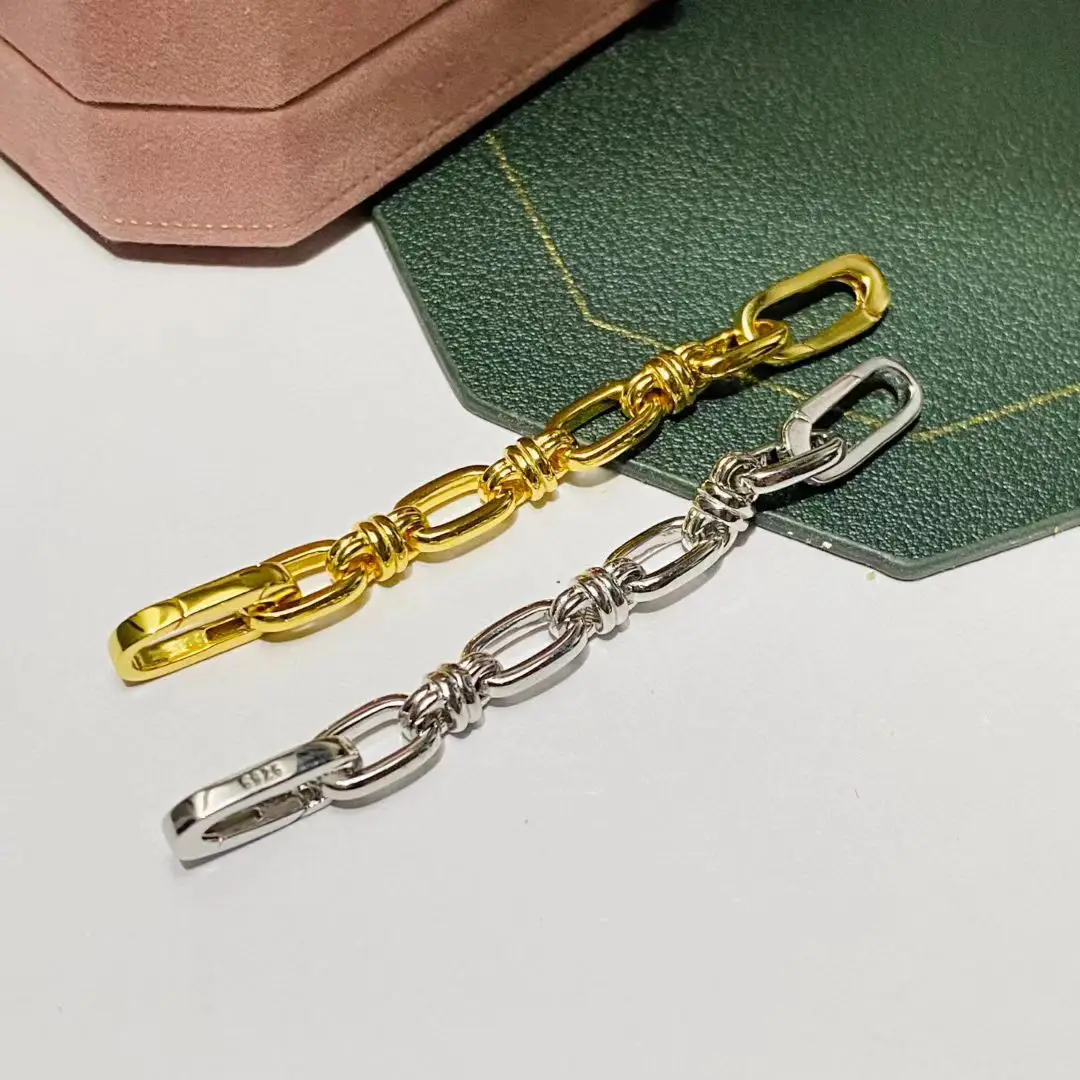 

Wholesale DIY 925 Sterling Silver Pendant Necklace Bracelet Clasp Hook Accessories for 3-12mm Pearls 5pcs/lot