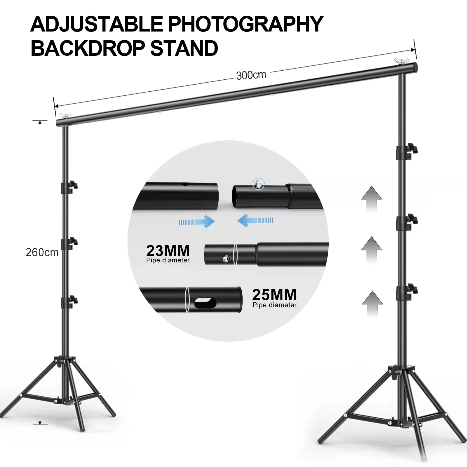 Professional 85W Softbox Lighting Kit 3200-5500K Dimmable LED Bulb Adjustable Stand for Studio Video Portrait Photo Shooting Set