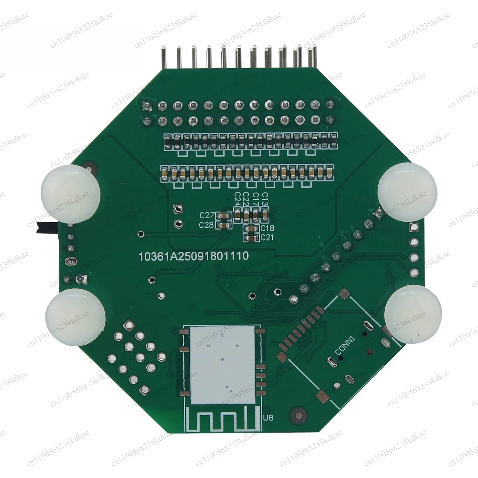 8 Channel Open Source Bioelectric Sensing Development Board Cranial Data Acquisition Module For Laboratory Research