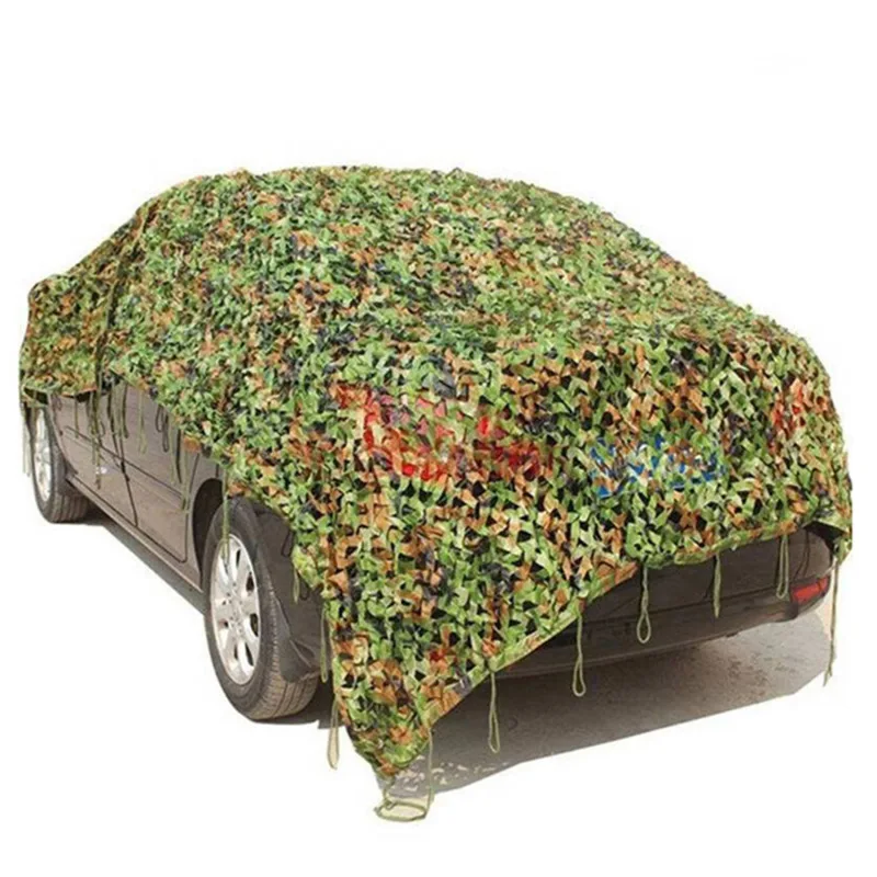 Camouflage Nets Training Tent Shade Outdoor Camping Hunting Shelter Hide Netting Car Covers Garden Bar Decoration