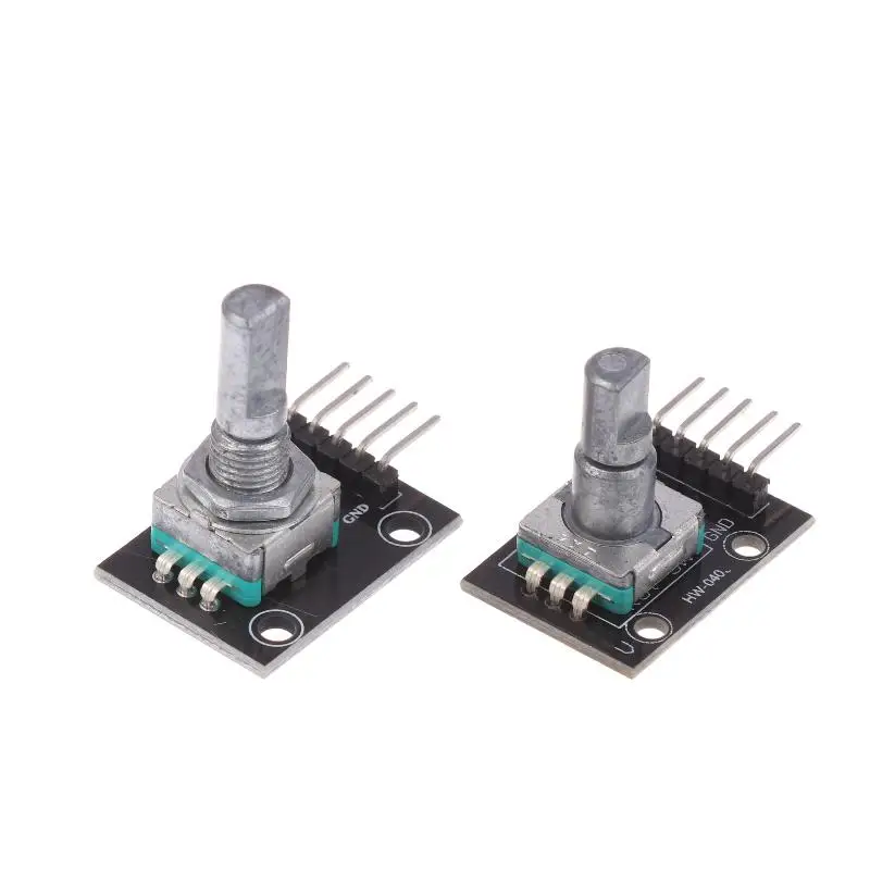 1Pcs KY-040 Rotary Encoder Module With 15×16.5 Mm With Knobs For Arduino Micro Controller Use Adjustable Encoder Module