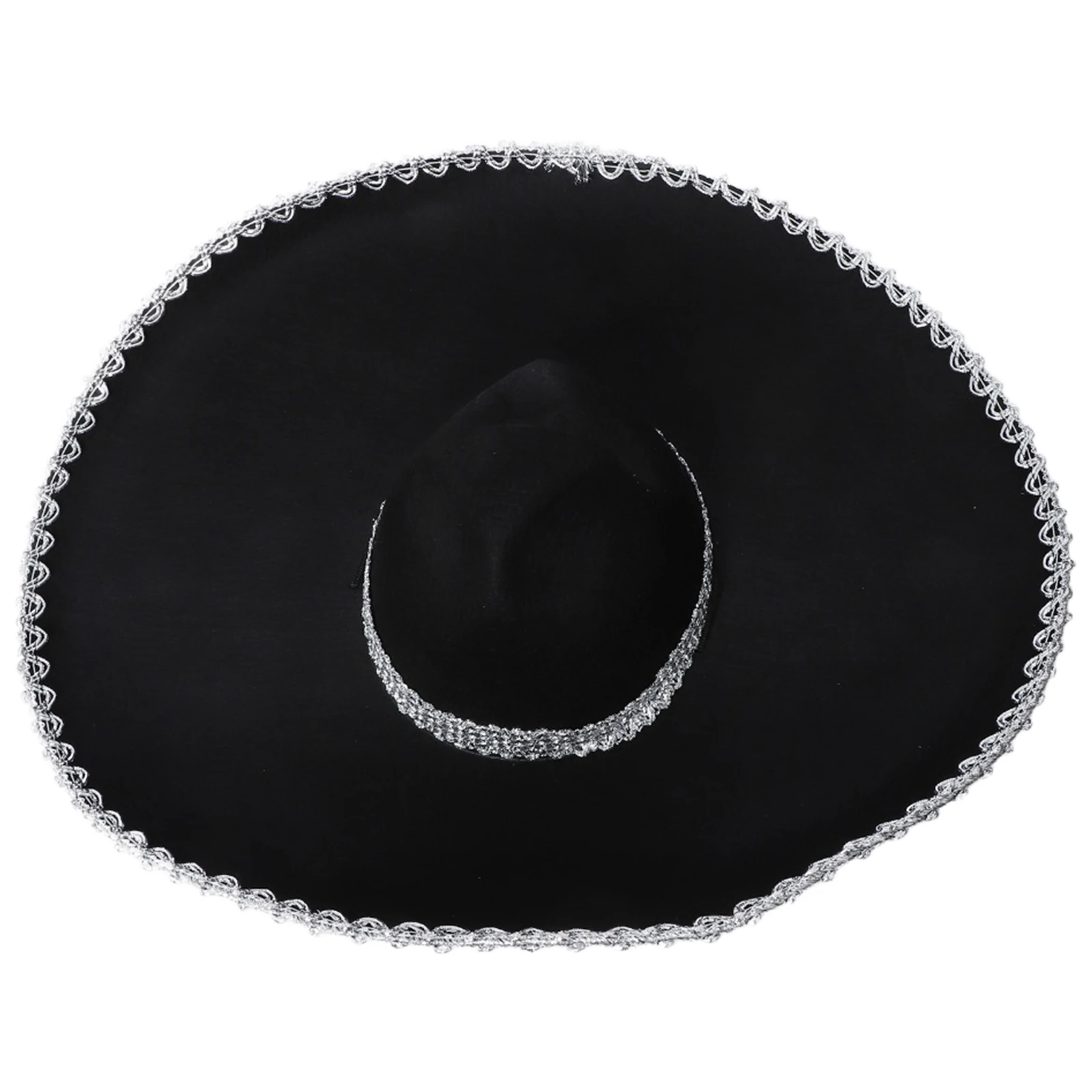 Adults Kids Mexican Skeleton Patterned Role Play Corned Hat Festival Supply Cosplay Accessories for Halloween Carnival Party