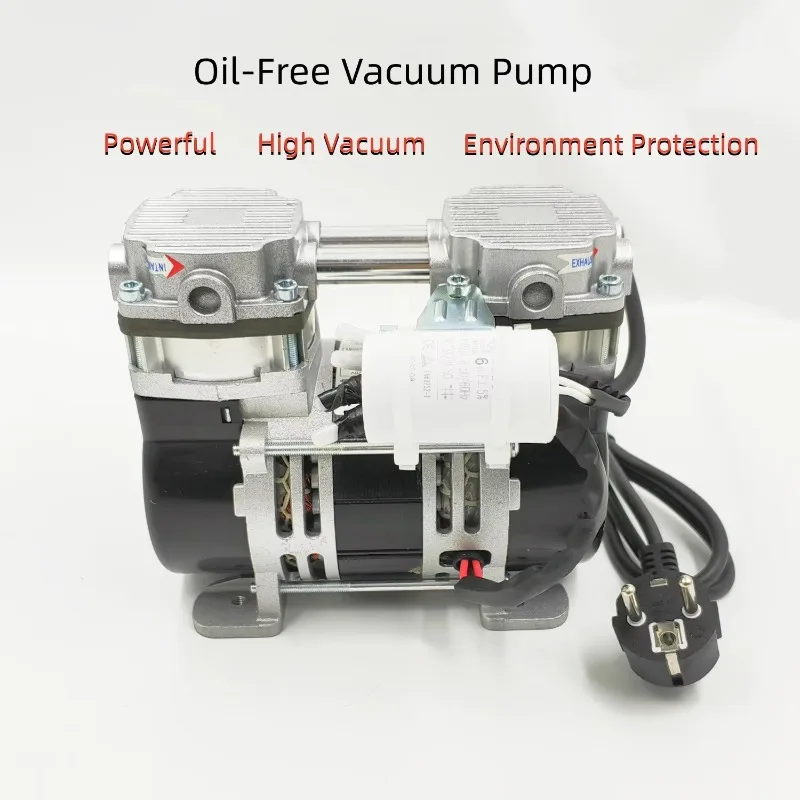 220V 230W Oil-Free Vacuum Pump, Quiet Negative Pressure Suction Pump, Lab Medical Dental Vacuum Pump