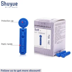 Disposable Needles 28G/26G Blood Collection Lancet Stick Use For Lancing Device Pen Sterile Lancets