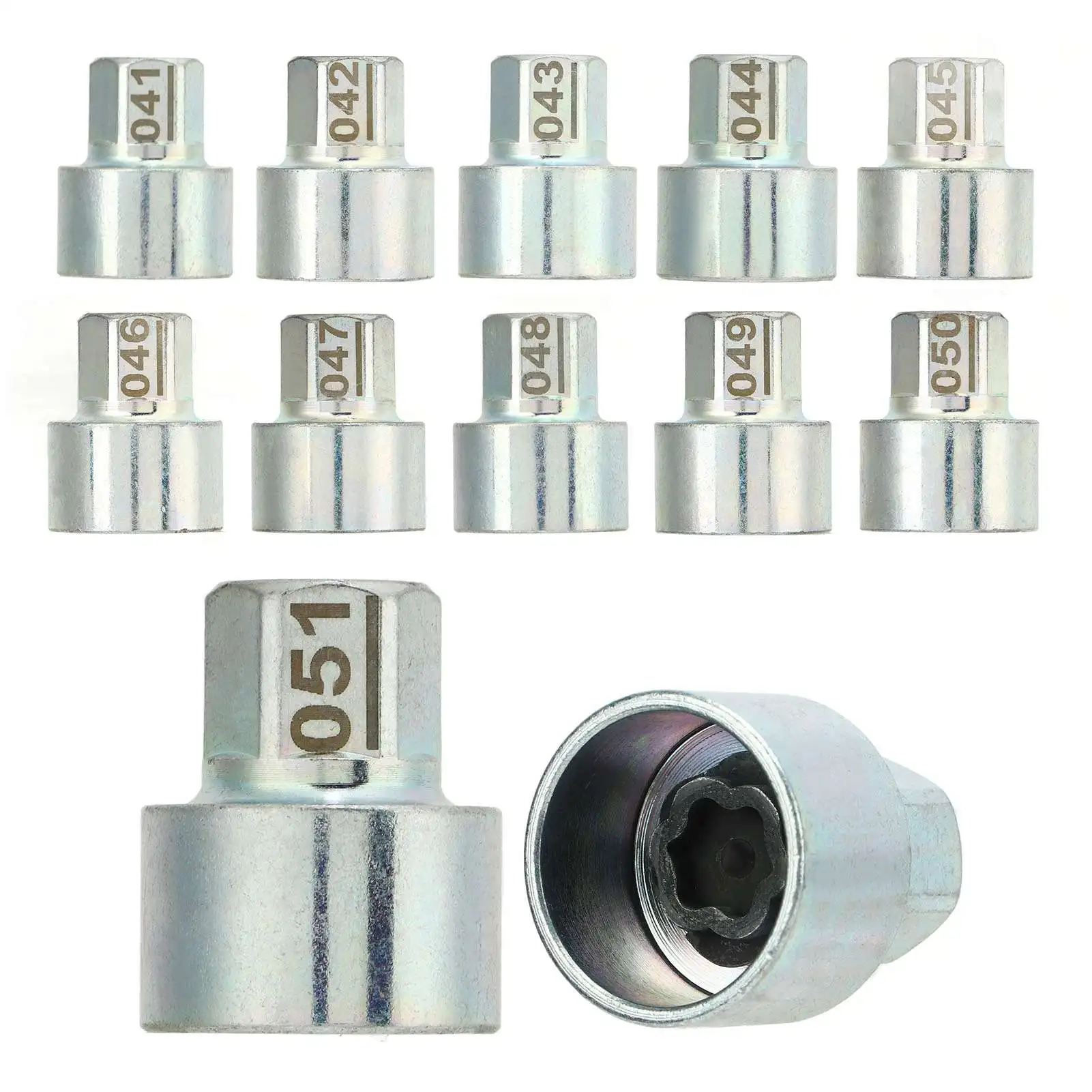Anti-Theft Wheel Lock Key / Lug Nut Socket Compatible with  1 3 5 6 and 7 Series as well as X1 X2 X3 X4 X5 X6 Z4