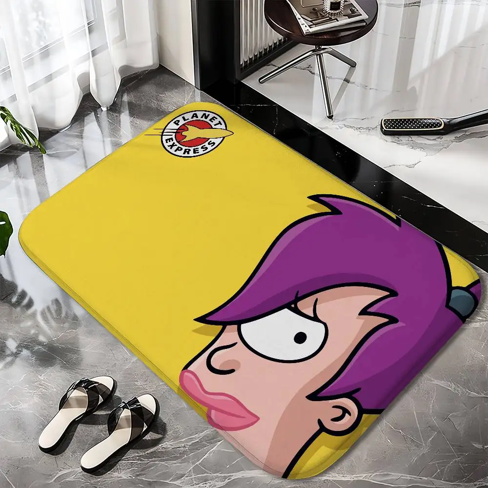 

Cartoon Futuramas Floor Mat Printed Large Carpets Room And Bedroom Carpets Bathroom Anti Slip Door MATS Small Carpets