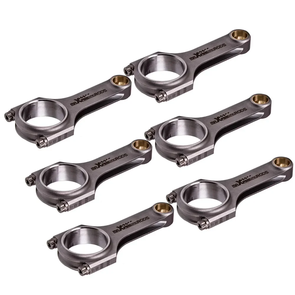 MaXpeedingrods H-beam Connecting Rods For Nissan Rogue Altima GTR RB26 RB25DET RB26DET Conrod