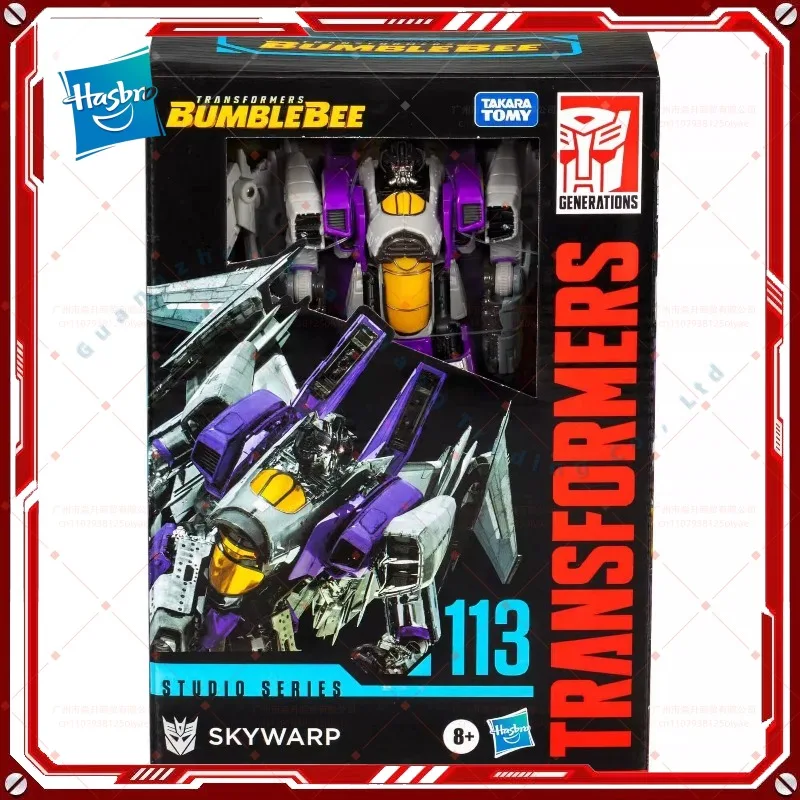 

In Stock Hasbro Transformers Classic Toys Studio Series SS-113 Voyage Skywarp Action Figure Robot Toy Collectibles Gifts Hobbies