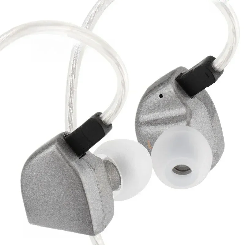 Mood youth version zero carbon nano diaphragm HIFI game fever earphones single moving ring