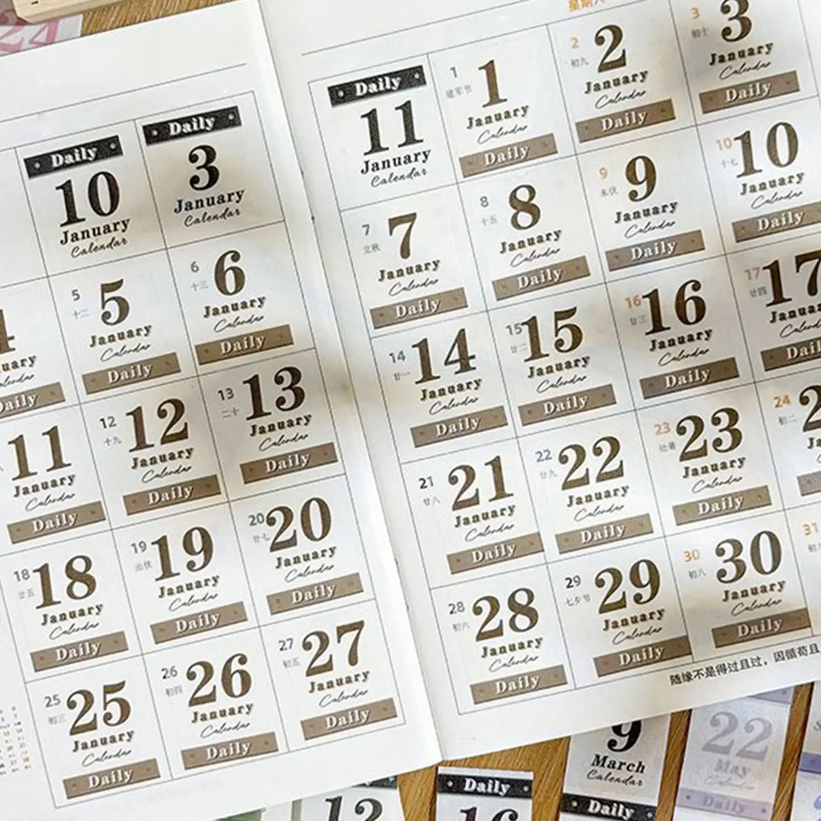 Calendar Date Stickers 2026 Schedule Planning Supplies Scrapbooking Number Sticker For Teachers Homemakers Artists Students