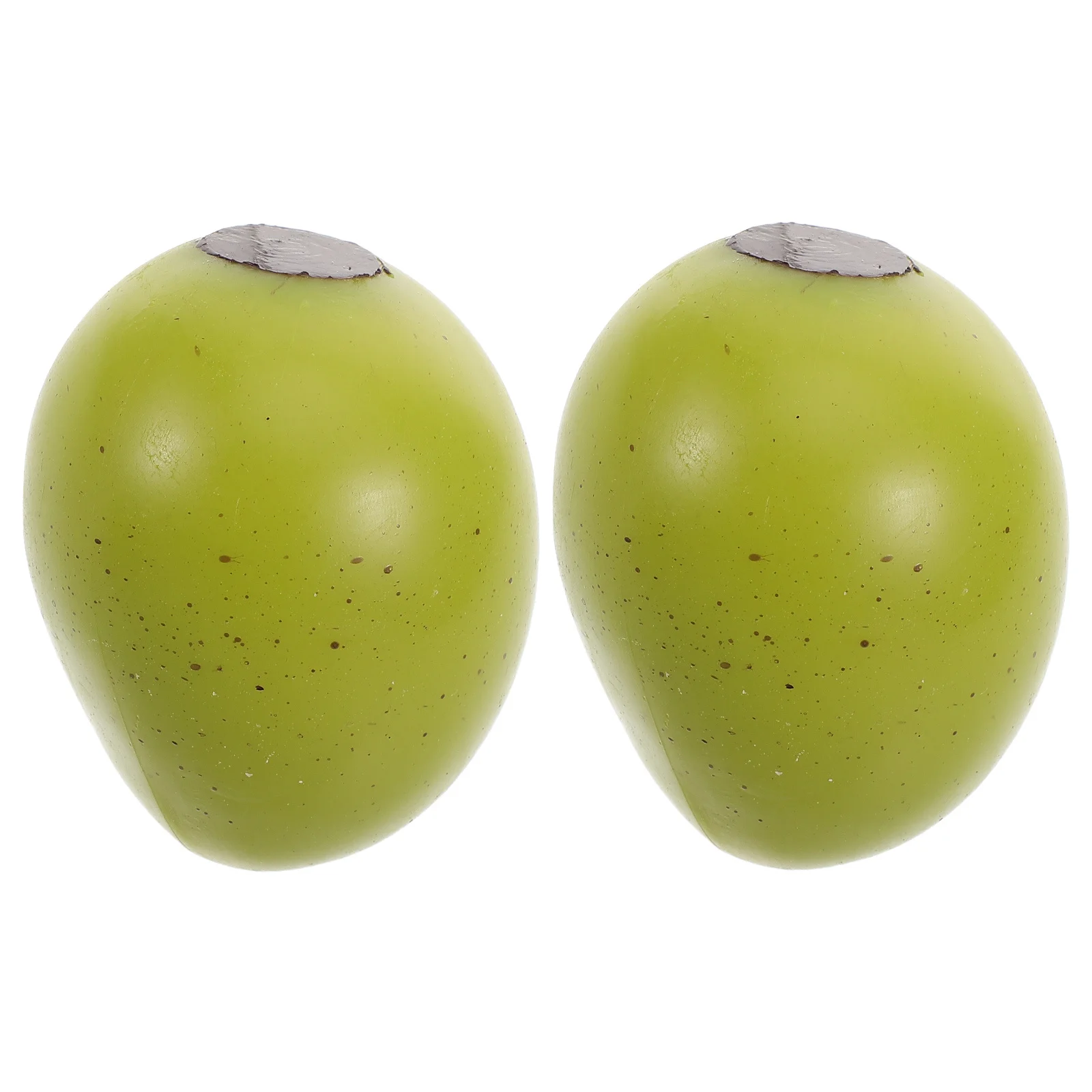 2Pcs Mango Slow Rising Squishy Sensory Squeeze Stress Balls Kids Party Favor Desk Fun Mango Slow Rising Squishy