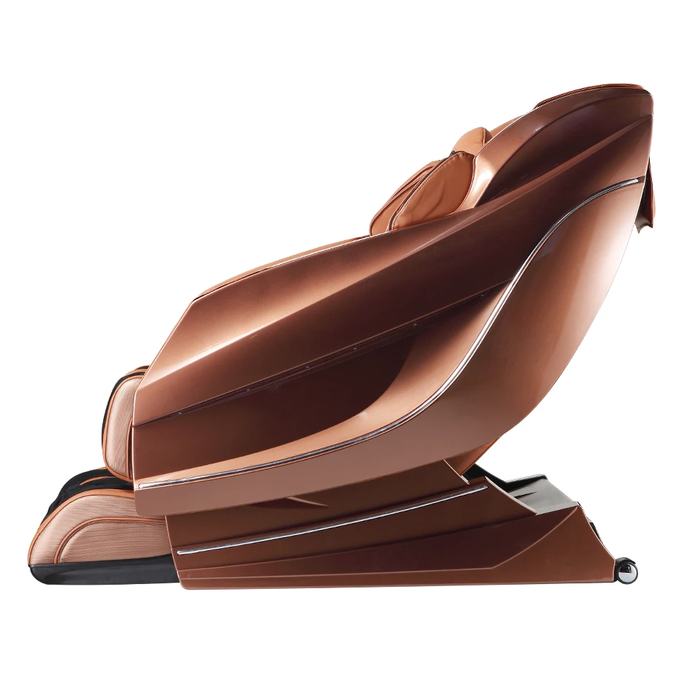 2020 Latest Luxury Cheap Portable 4d Zero Gravity Shiatsu Foot Massage Chair Sale Black Leather Music Body OEM Power