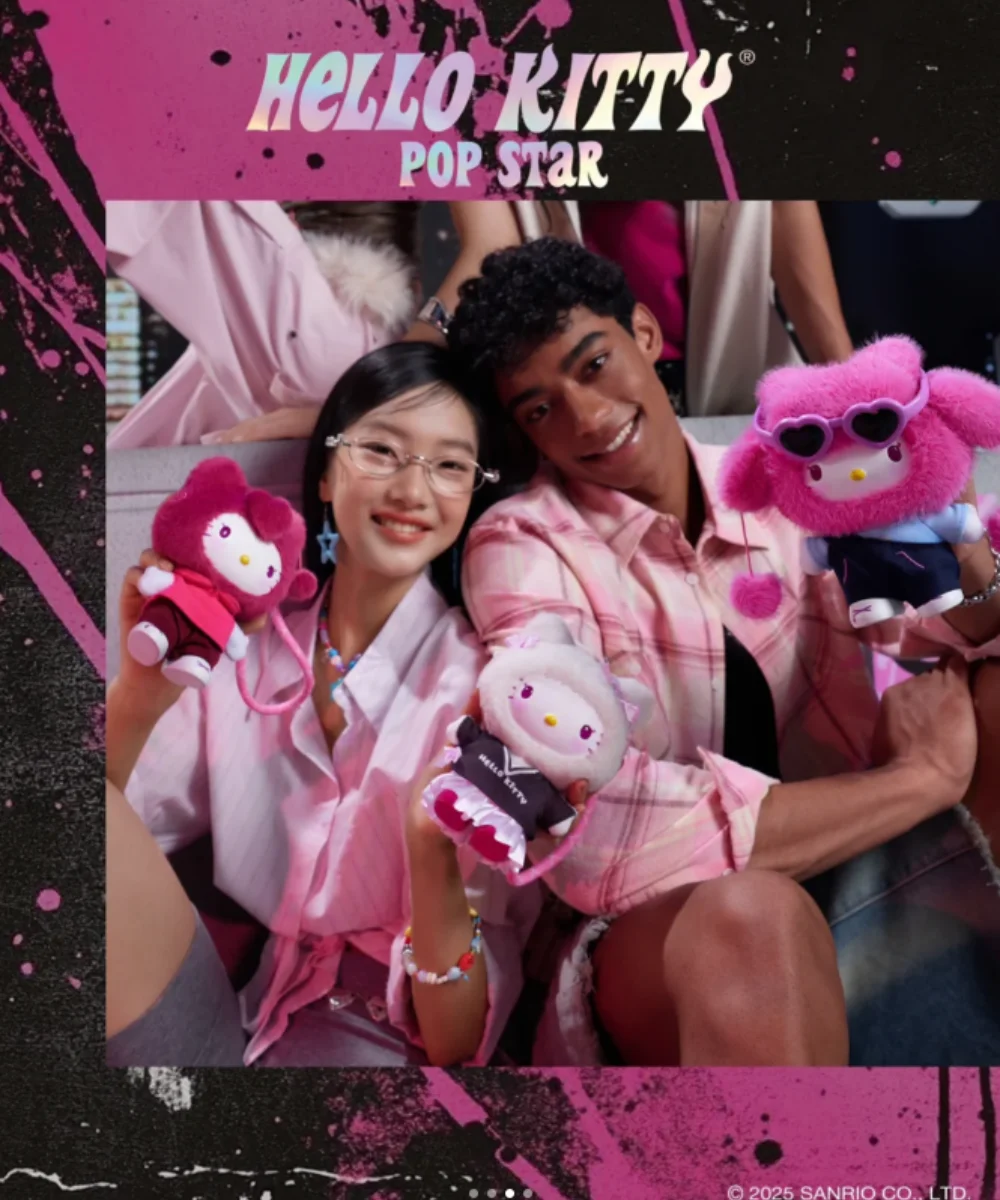 Scatola cieca Hello Kitty Figura di gatto carino HelloKitty Peluche Bambola in vinile Scatola misteriosa Figure anime Collezione di cartoni animati Modello giocattolo