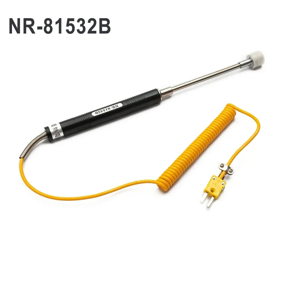 1pc K Type Thermocouple Temperature Probe Sensor 500°C For Thermometer NR-81533B / 81531B / 81532B / NR-81530 / NR-81539