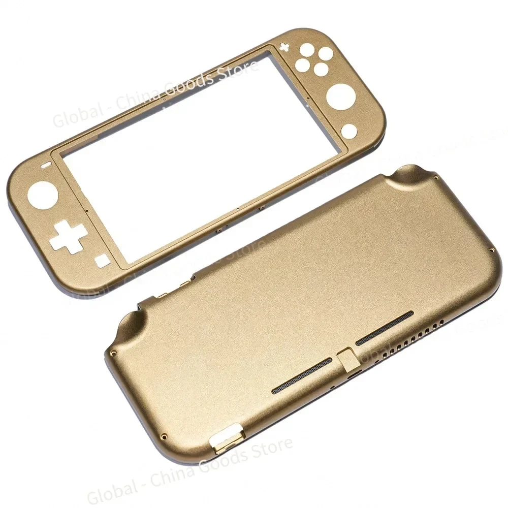 For Switch Lite Shell Case Aluminum Alloy Housing，Metal Replacement Back Plate Housing Shell Cover for NS Lite Heat Dissipation