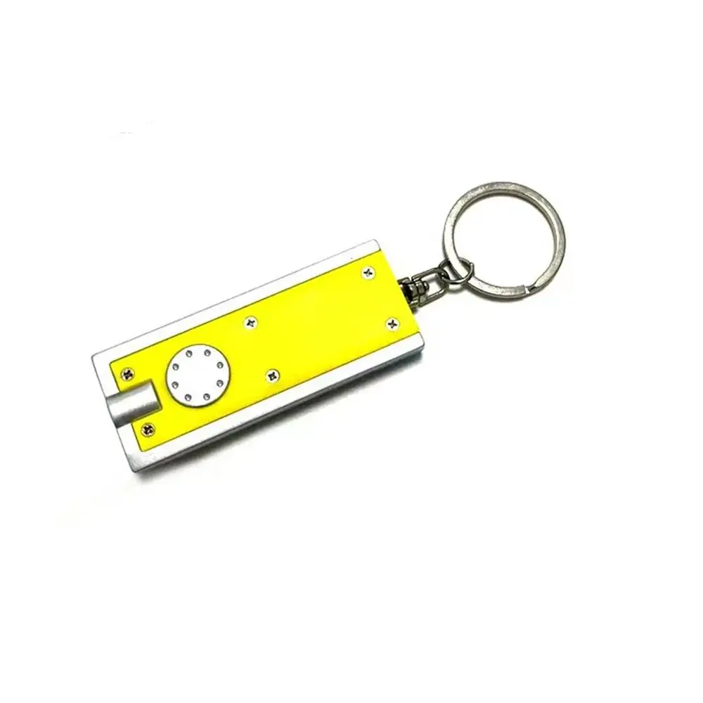 LED Keychain Flashlight Mini Flashlight Pocket Keychain Light USB Rechargeable Emegency Light Camping Light Accessories