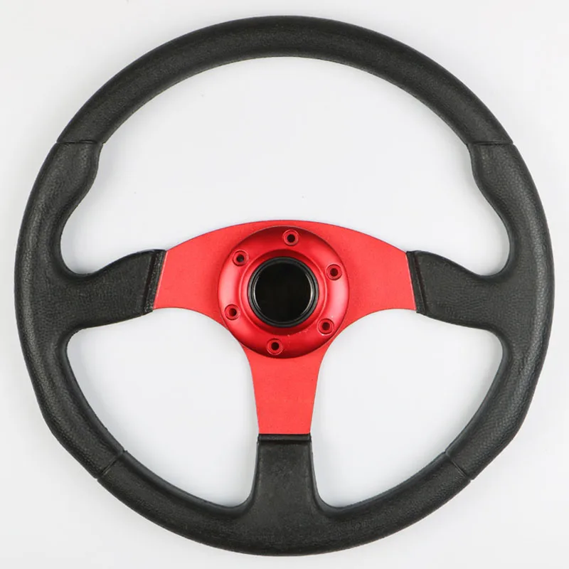 Car Modification Steering Wheel Imitation Racing Universal Steering Wheel PU Modification Special Steering Wheel 14 Inches