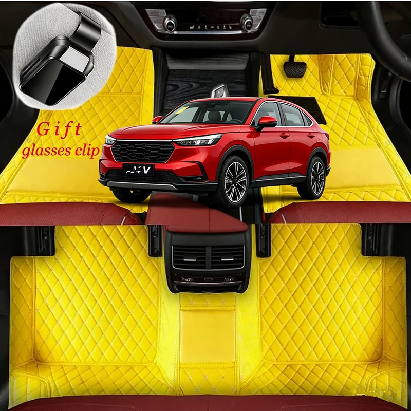 

Custom For Honda ZR-V/HR-V SUV 2022-2026 Luxury Waterproof Car Floor Mats Car Accessories Carpets Covers Left /Right Hand Drive
