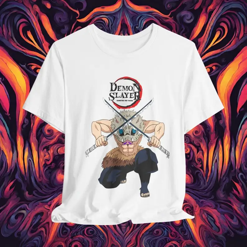 Inosuke HashibiraT-Shirt, Demon slayer Shirt, Anime Shirt, Anime Unisex T-Shirt, Aesthetic Anime T-Shirt, Tees, for Gift