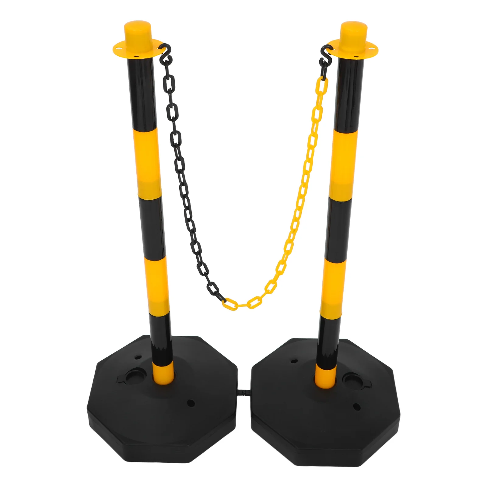 

Plastic Water-Filled Road Piles Red White Traffic Safety Barriers Portable Base Construction Event Warning Cones Fence Marker