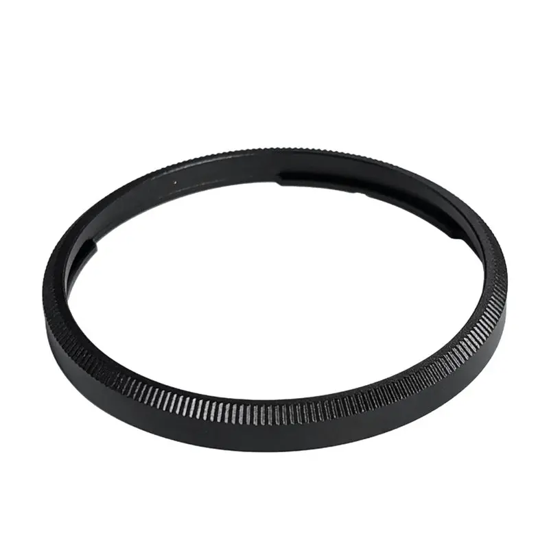 B03B-Aluminium Lens Ring For Ricoh GR III GRIII HDF GR3- Lens Decoration Replacement Ring Cap For GR3 Cameras Black
