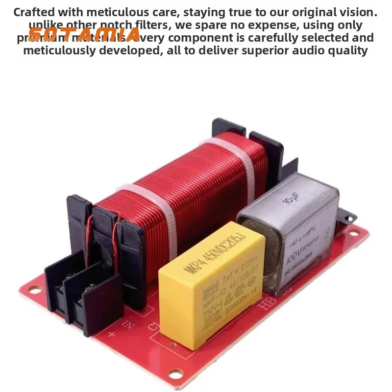 SOTAMIA Adjustable Notch Full Range Speaker Filter Wave Stopper Fever Grade Full Range DIY Sound Quality Improvement Tool