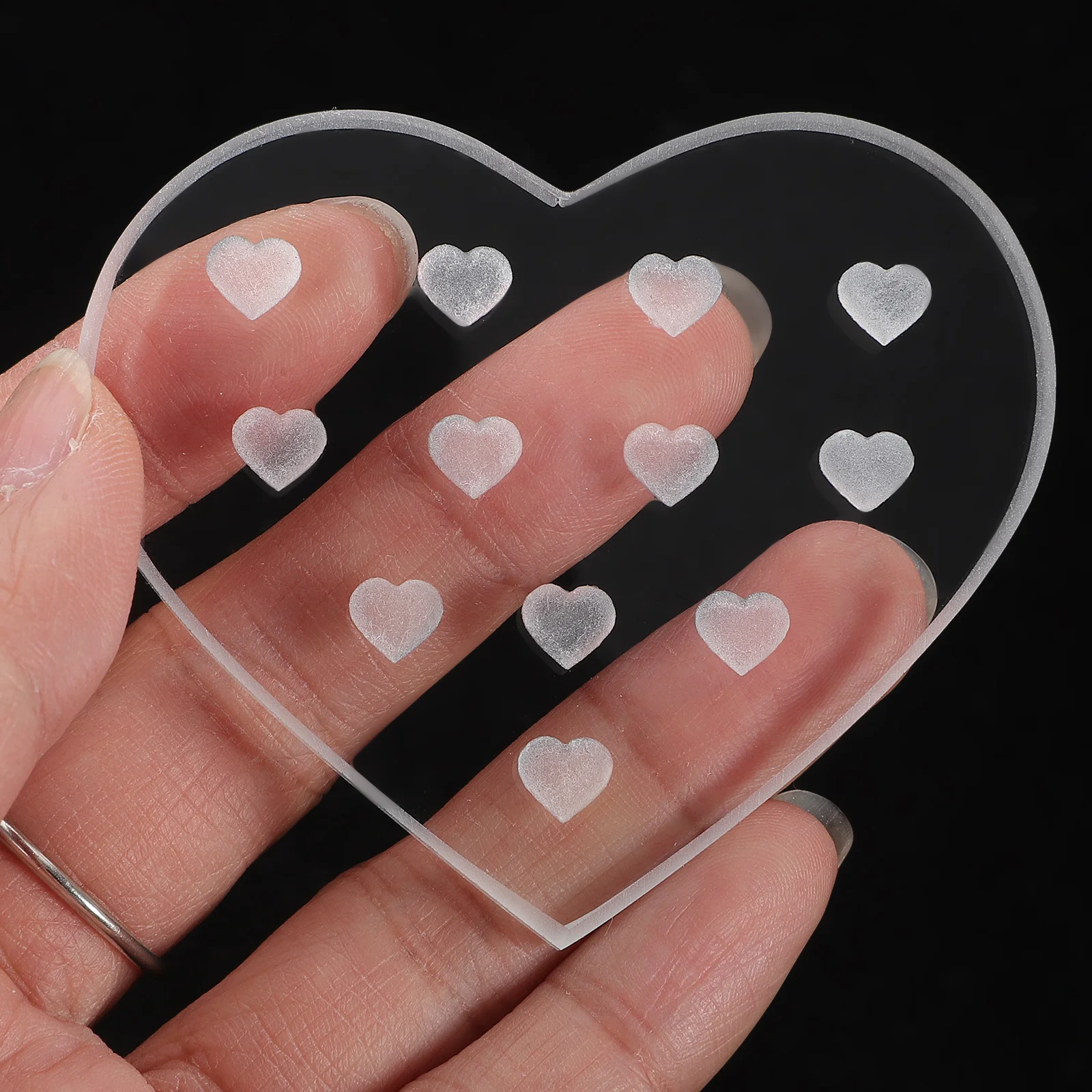 

Premium Glass Eyelash Grafting Plate Lightweight Scratch Resistant Easy Clean for Eyelash Extensions Storage Pad Gasket Tool Kit