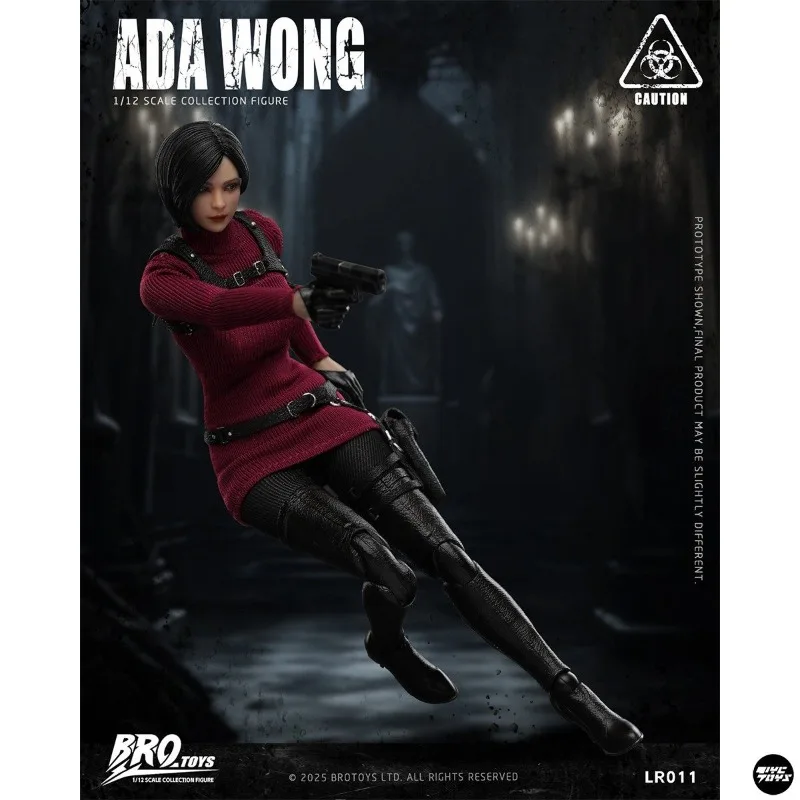 In Stock Original BROTOYS Female Spy Ada Wong 1/12 Action Figure