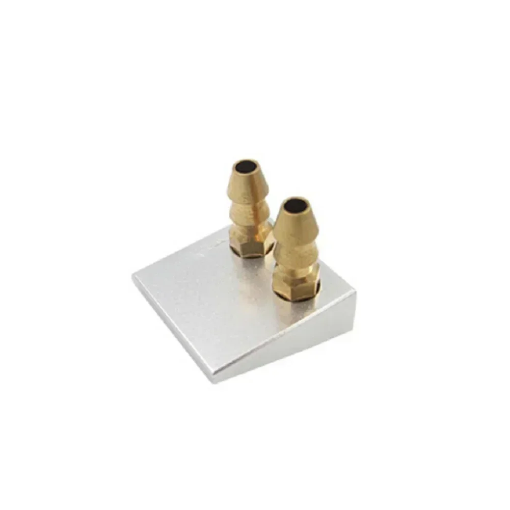 Boquilla de boquilla de boquilla de agua Dual inferior de recogida de entrada de refrigeración por agua para barco RC MONO lancha rápida hidroavión gato accesorios de juguetes marinos