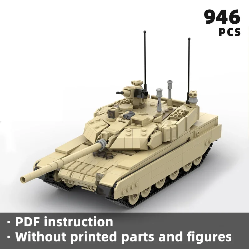 

detailed VT-4A1 main battle tank bricks modern engaging armoured vehicle blocks army battle moc military war klocki unique