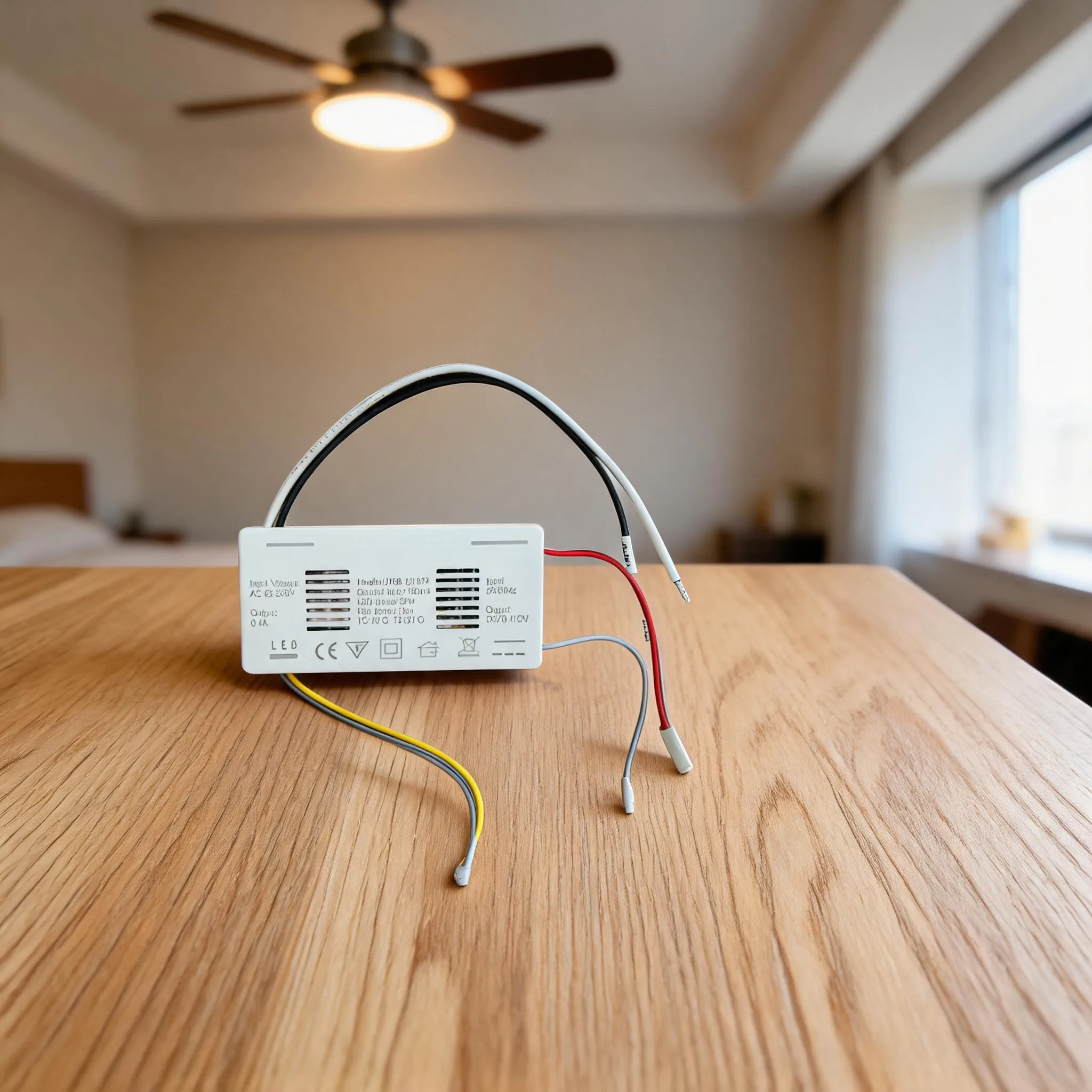 DC Drive Remote Control GY-D008 Controller AC85-265V For Bedroom Ceiling Fan Light Adjustment ABS White Switch Instrument Parts