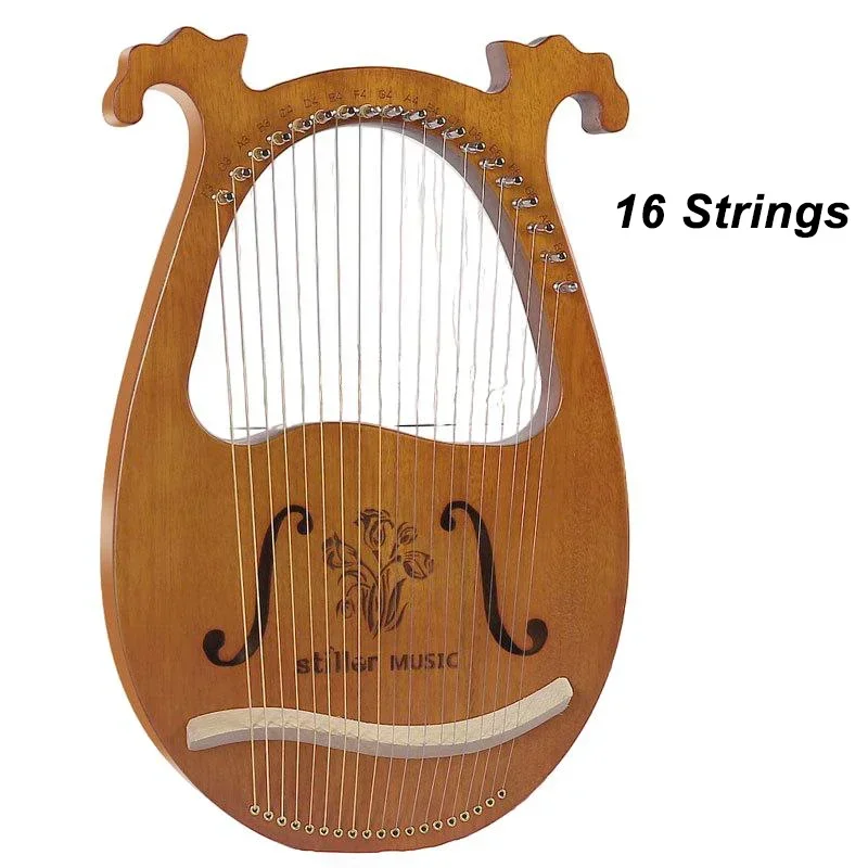 

A Traditional Instrument Reimagined Our Stylishly Designed Mahogany Lyre Offers Both Functionality and Elegance