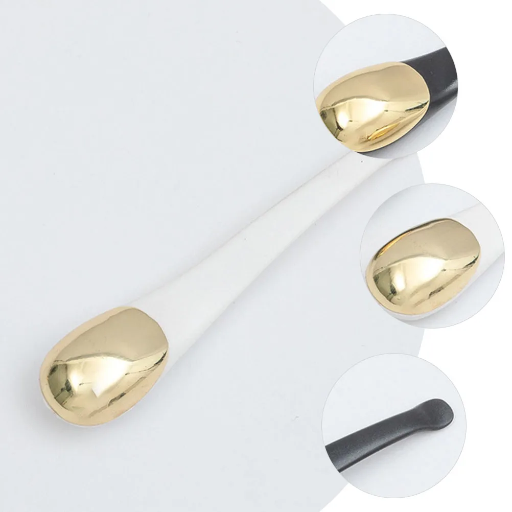 

3 Pcs Eye Cream Massage Stick Metal Beauty Spatula Facial Spatulas Make up Spoon Mask Scoop