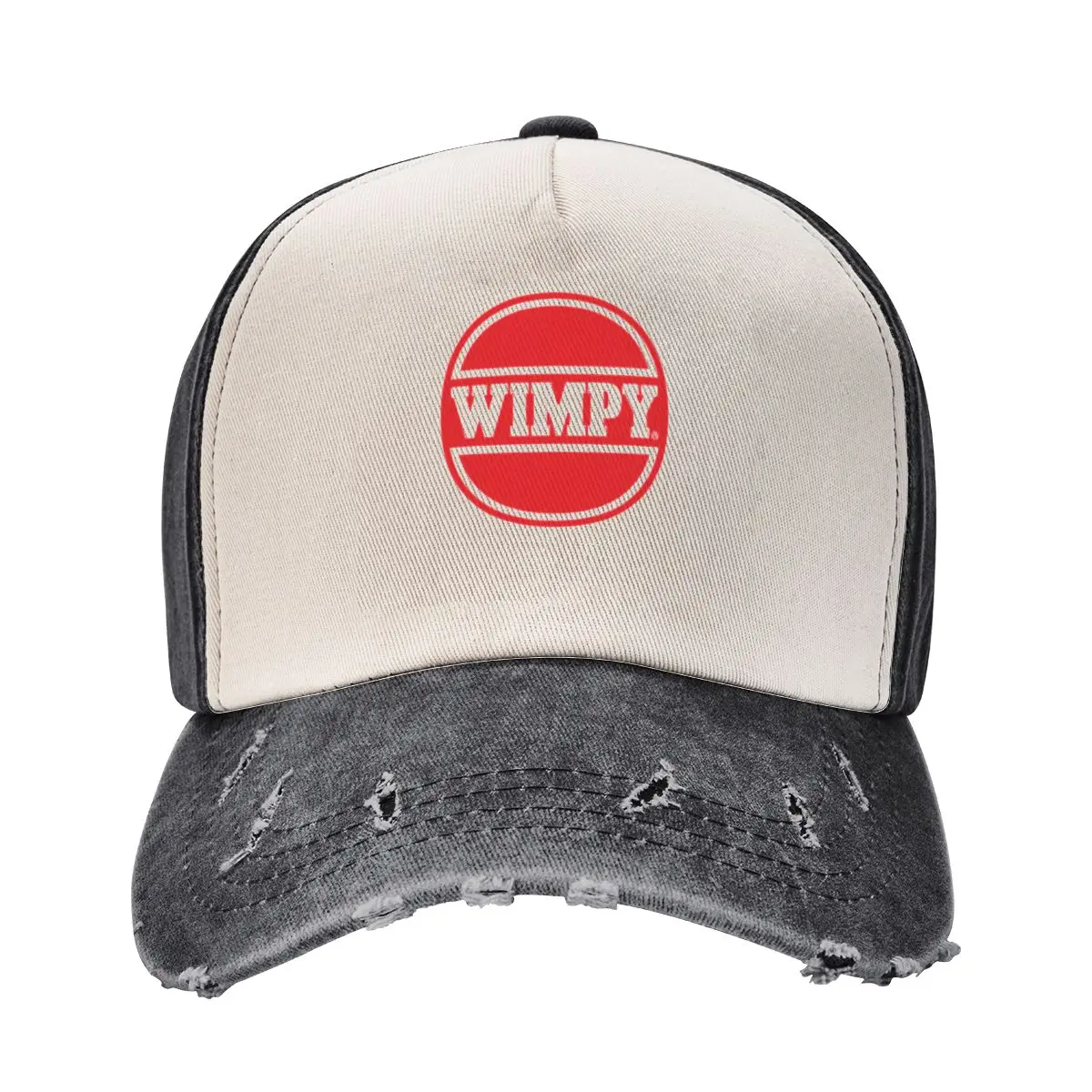 

Wimpy Burger 1 Baseball Cap Snapback Cap black New In Hat Female Men's