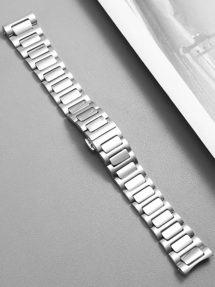 オリジナル湾曲した男性ラバー時計ストラップミド新マルチフォートテレビ M049.526 スポーツ時計バンドクイックリリースグリーンブルーシリコンバンド