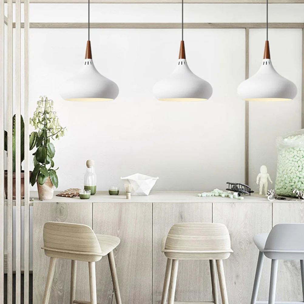 

Nordic Simple Pendant Light, Modern Rustic Ceiling Lamp For Kitchen Bedroom, Vintage Loft Hanging Light Fixture, Green