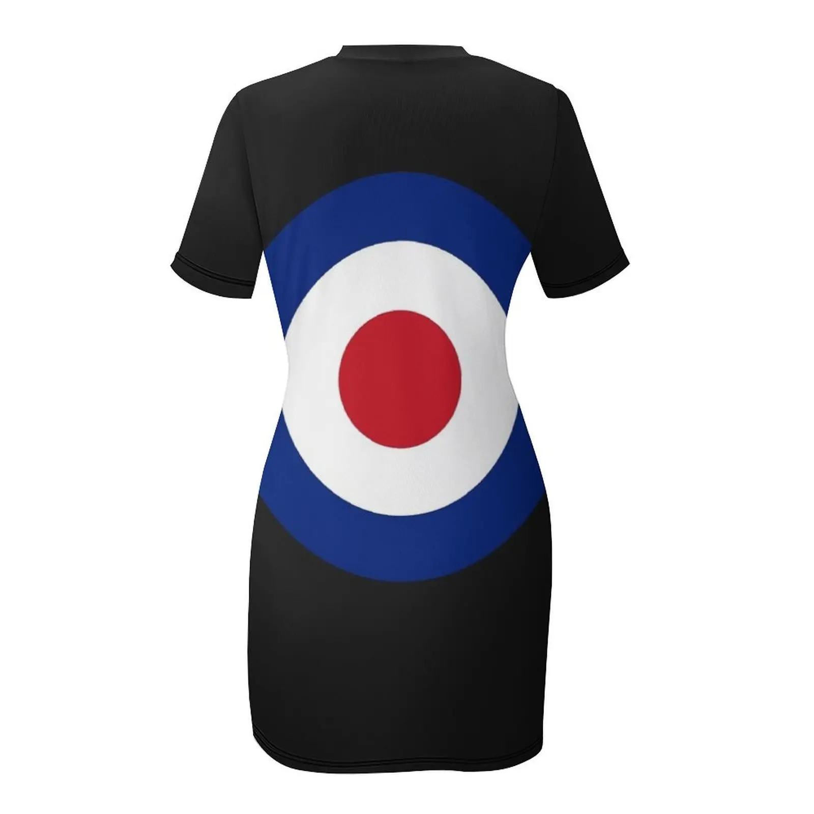 Mod ラウンドルクラシック tシャツ半袖ドレスウエディング服女性ドレス夏の婦人服ドレス女性のための 2025 ドレス