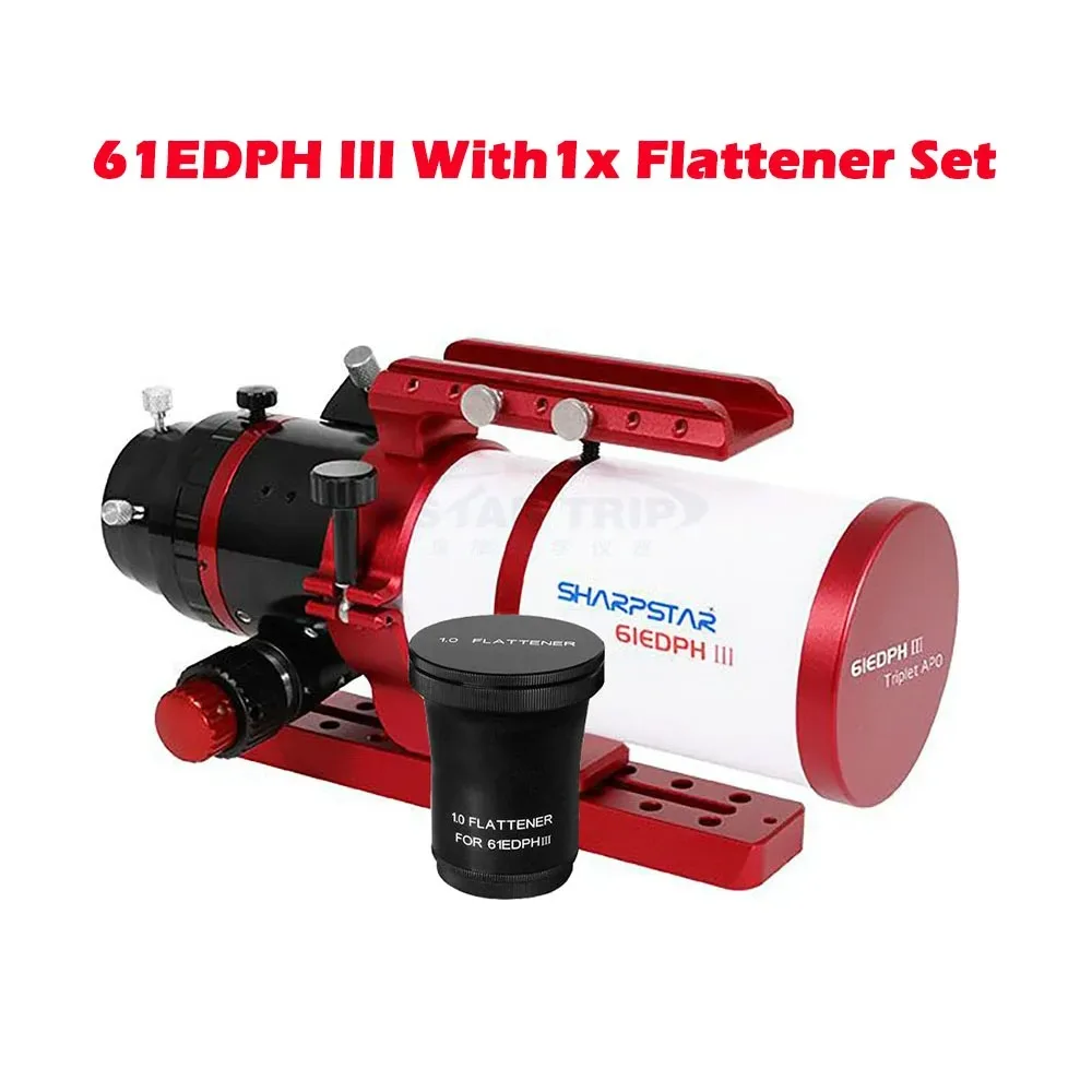 

Новый рефракторный телескоп Sharpstar 61EDPH V3 61 мм f/5.9 ED Triplet Apo - с полнокадровым 1x набором выравнивателей