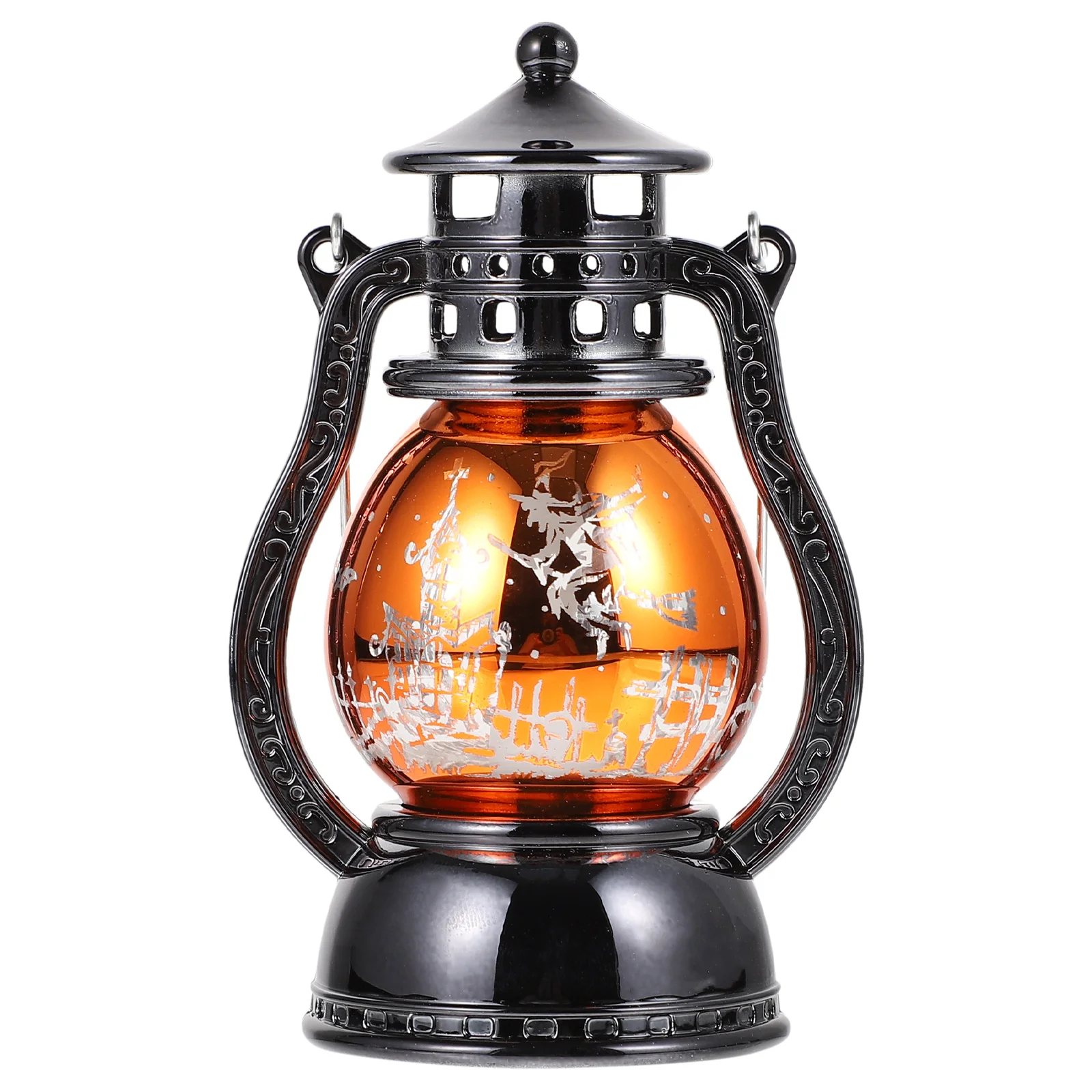 

1Pcs Halloween Oil Lamp Durable Party Decoration Lamp Lightweight LED Oil Light Ornament for Haunted House Halloween Decoration