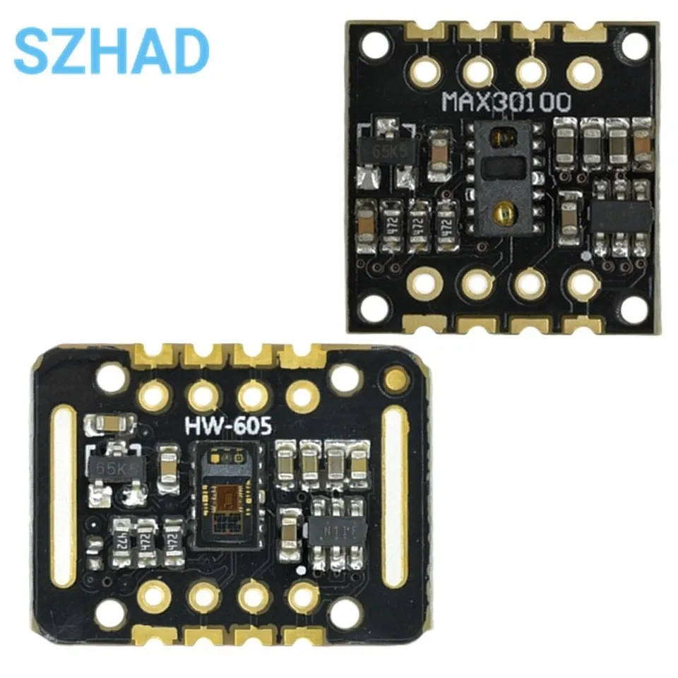 MAX30100 MAX30102  Moduł czujnika tętna z funkcją oksymetrii Czujnik tętna Breakout Bardzo niskie zużycie energii dla Arduino