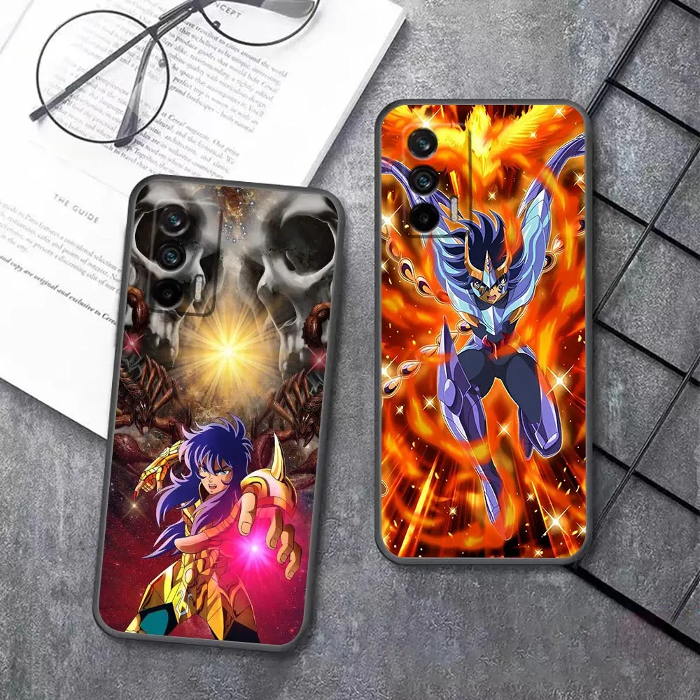 S-Saint Seiya Hades Santuario Funda Case For Realme GT 2 Pro Master Neo2 NARZO 50 50I 50A C35 C33 C31 C30 C30S C21 C15 V25 Case