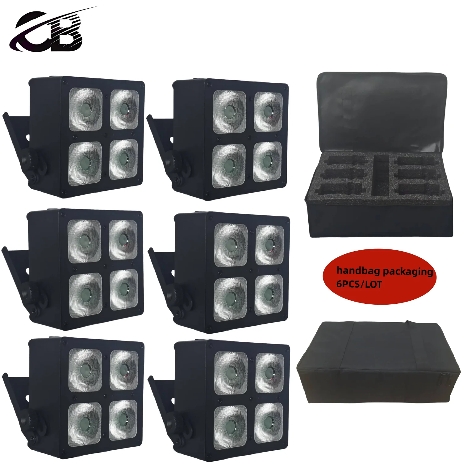 6PCS/remote 4X6W RGBWA UV 6-IN-1 battery LED PAR/wireless WIFI battery led PAR light/ led walling wash lgiht stage dj lamp