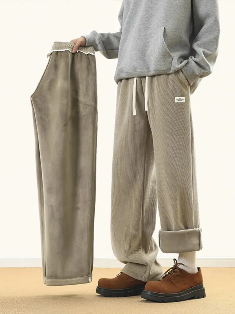 

Мужские утепленные зимние брюки на флисовой подкладке, теплые хлопковые штаны в американском стиле для активного отдыха при температурах ниже -40 градусов.