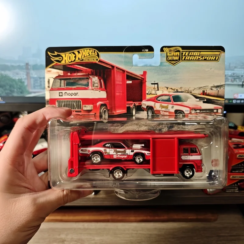 Auf Lager Hot Wheels Original Flf 56 2025 F Fall Transport Flotte Serie Legierung Druckguss Auto Modell Toyota Geschenk Überraschung Spielzeug Autos