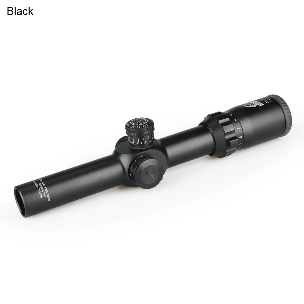 

Canis Latrans 2.5-10X26Q Rifle Scope Hight Quality Rifle Scope with Red,Blue and Green Illuminated for Hunting CAZA HK1-0253