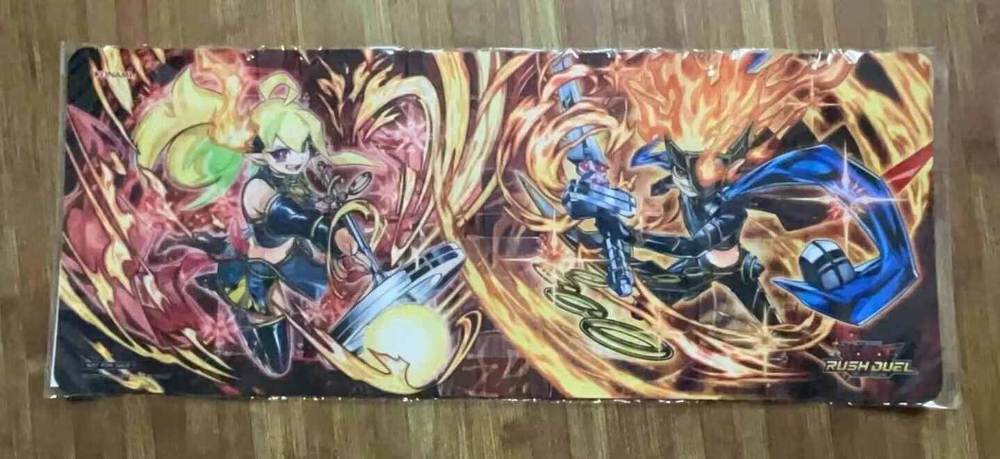 

Yugioh KONAMI Rush Duel Sevens Road Witch Sevens Road Magician Collection Official Playmat Mat Table Play Pad