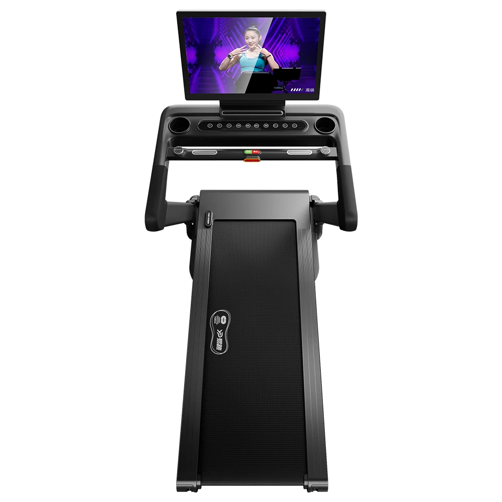 جهاز المشي التجاري شبه الخفيف عالي الدقة، جهاز المشي المائل التجاري الجديد القابل للطي مع تطبيق FIT M7
