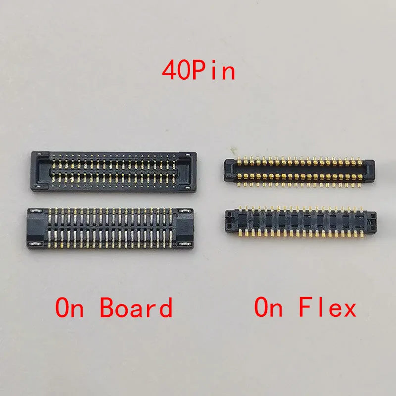 2-10Pcs 40Pin Lcd Display Screen Flex FPC Connector On Board For Samsung Galaxy A10S A107 A107F A20S A207 A207F G6200 A6S/A22 5G