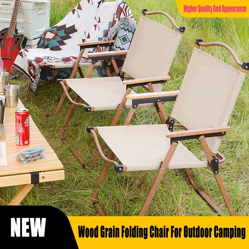 

Portable Stainless Steel Folding Chair, Outdoor Picnics, Camping, Travel Sturdy Fishing Chair, Outdoor Furniture